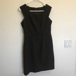 Dark brown banana republic dress